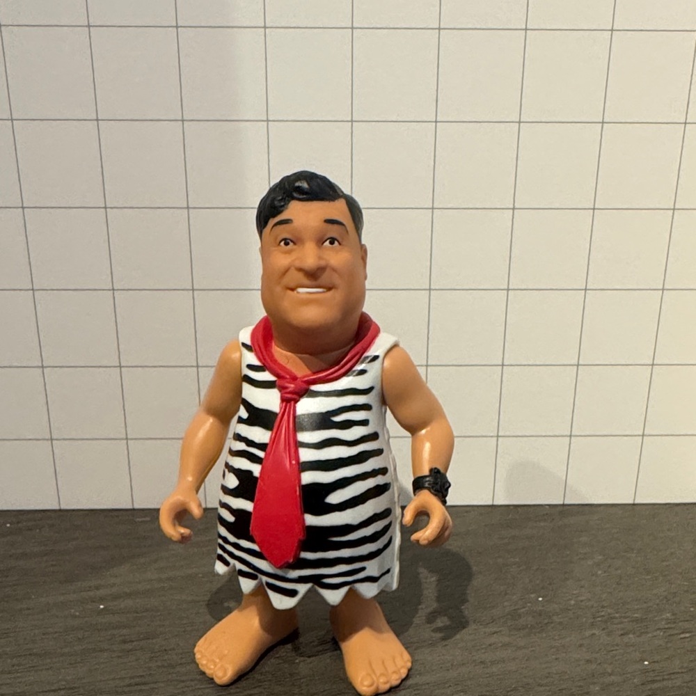 Vintage 1993 The Flintstones Movie Figure John Goodman Big Shot Fred Flintstone